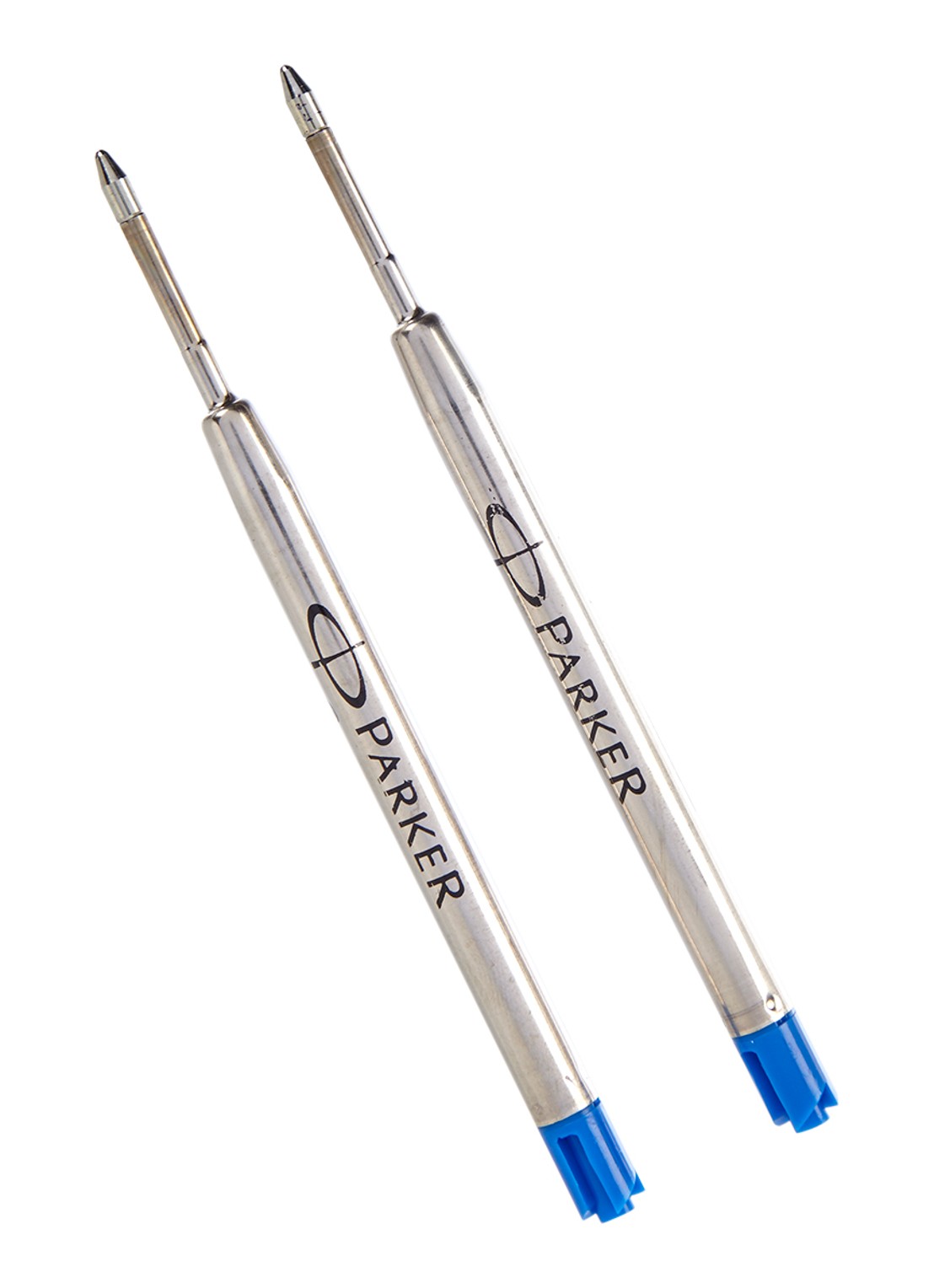 Parker Quink Flow balpen vulling set van 2 - voorkant blauw