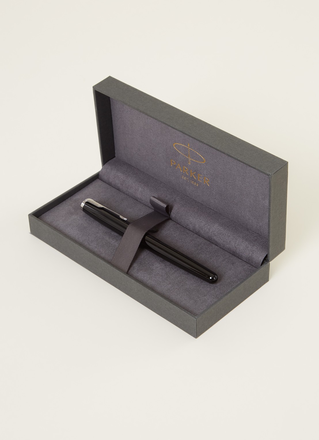 Parker Vulpen Parker Sonnet Ct M Lak - voorkant 5 zwart