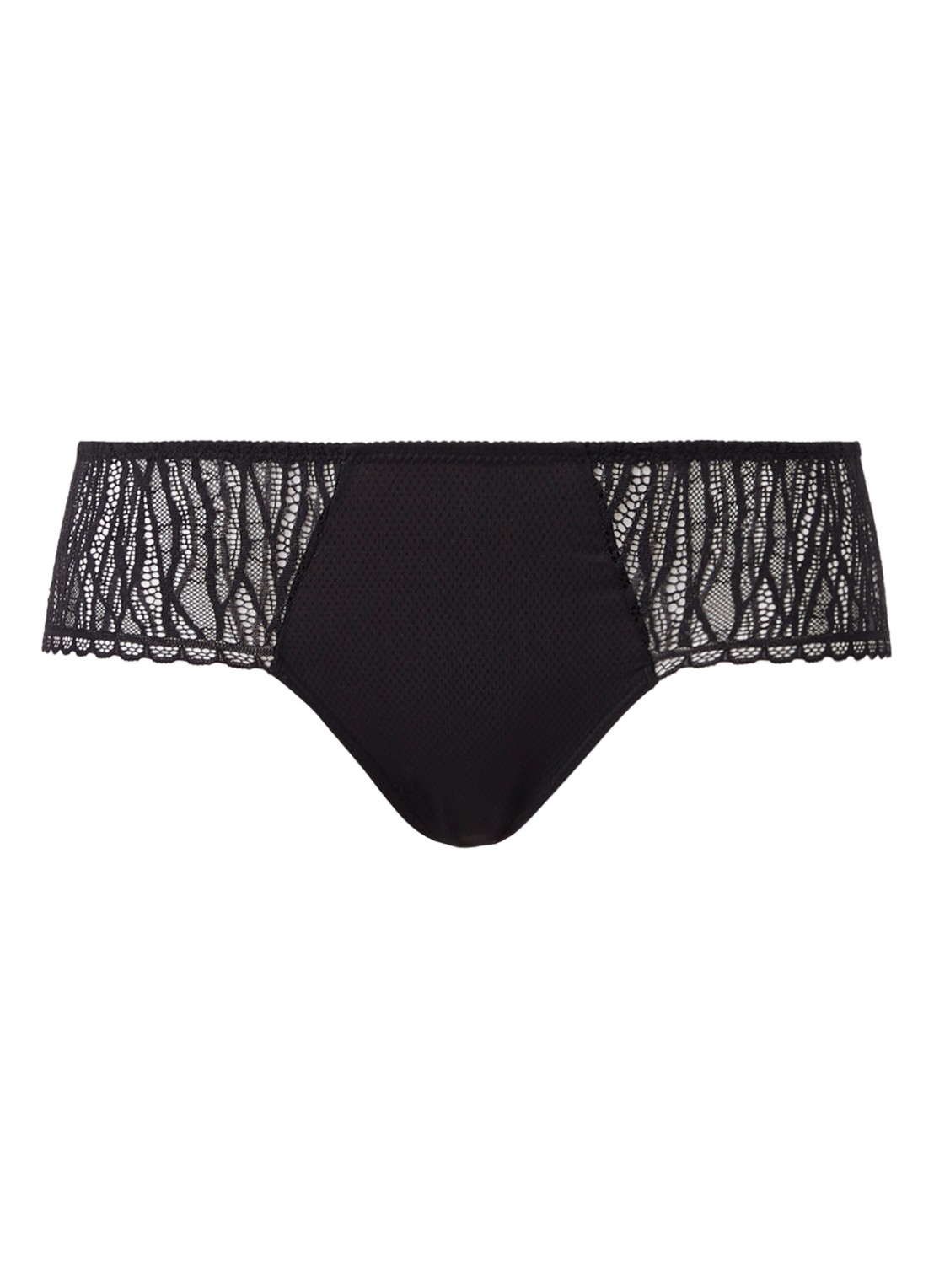 Passionata Ironic shorty met kant - voorkant 2 zwart