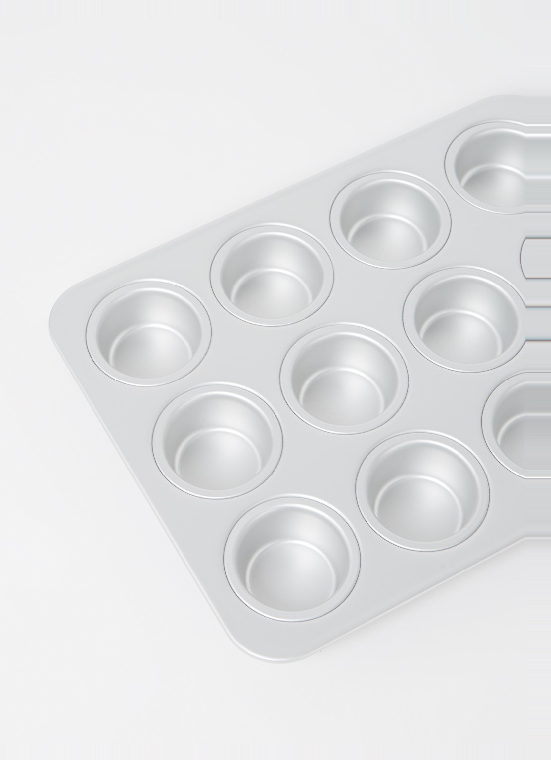 Patisse Professional muffins bakvorm 12-vaks - voorkant 2 zilver