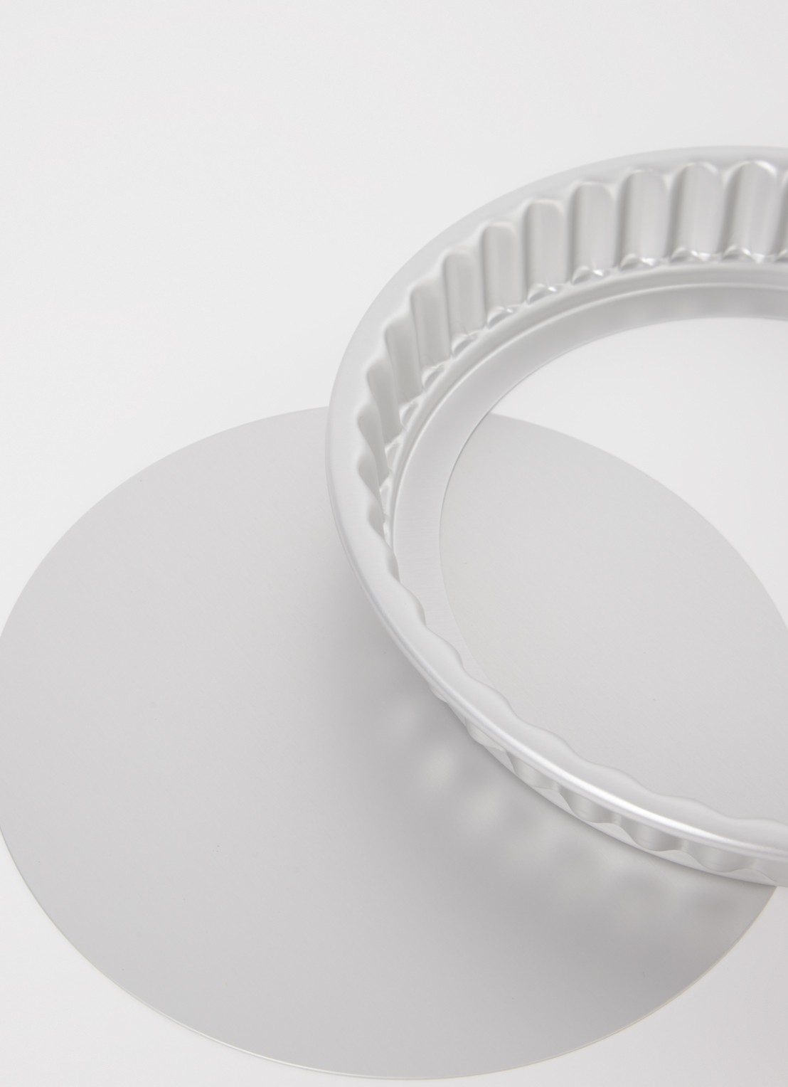 Patisse Quichevorm met losse bodem 26 cm - voorkant 2 zilver
