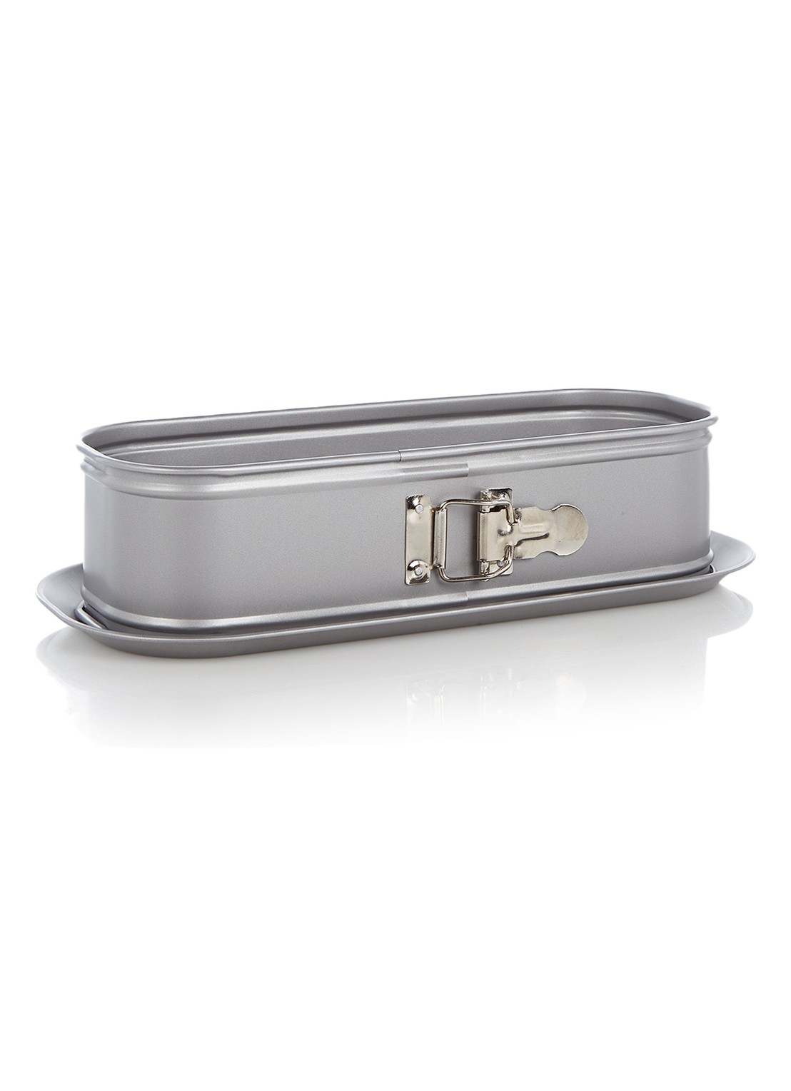 Patisse Silver-Top springvorm met bodem 30 cm - voorkant zilver