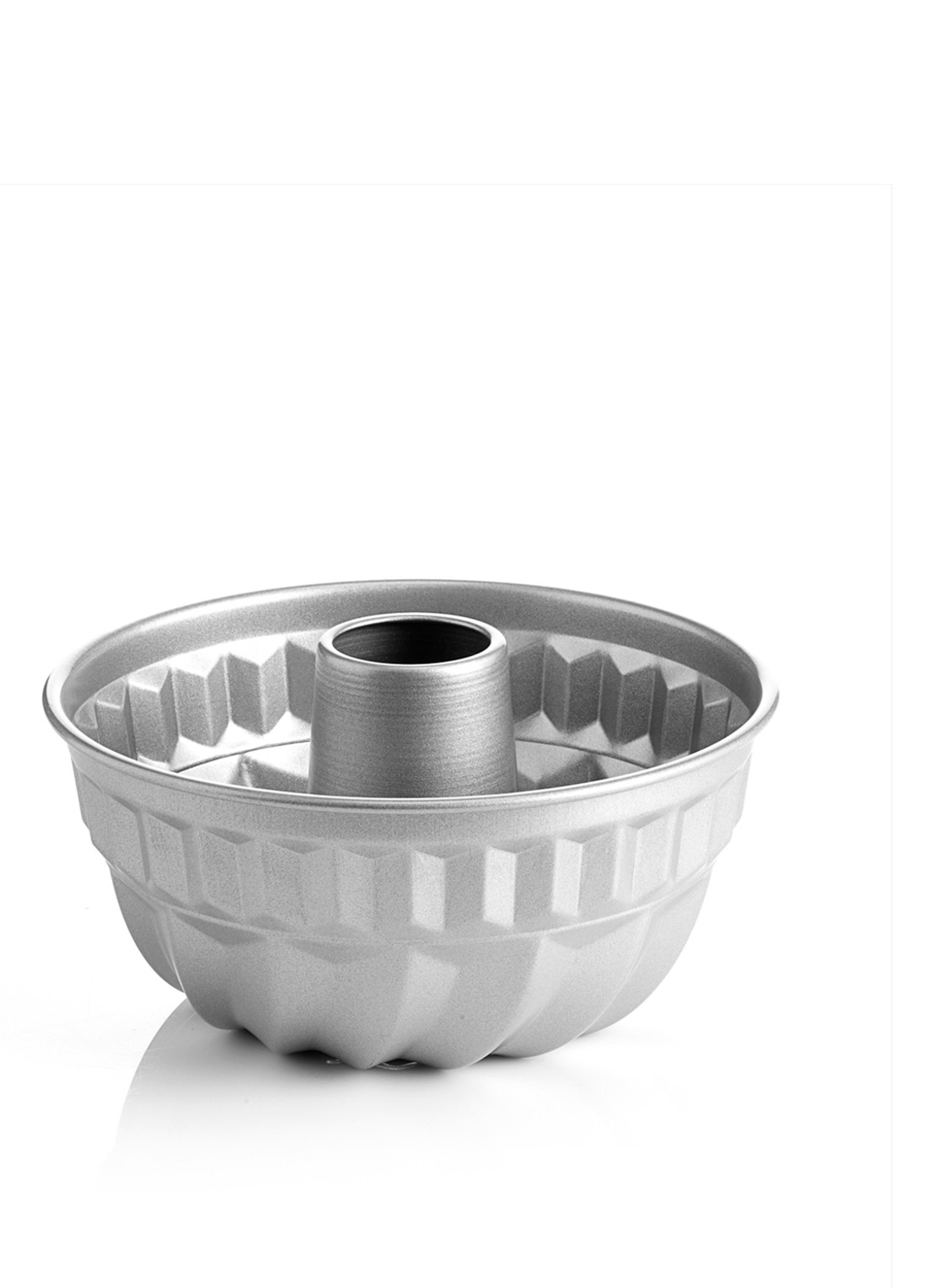 Patisse Silver-Top tulband bakvorm 22 cm - voorkant grijs