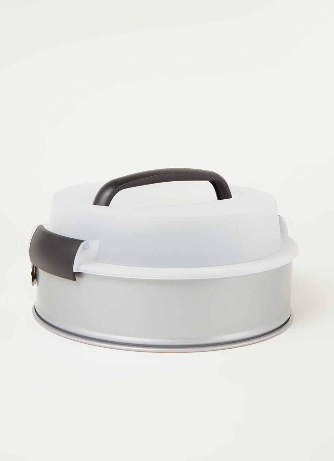 Patisse Springvorm met draagdeksel 24 cm - voorkant 3 zilver