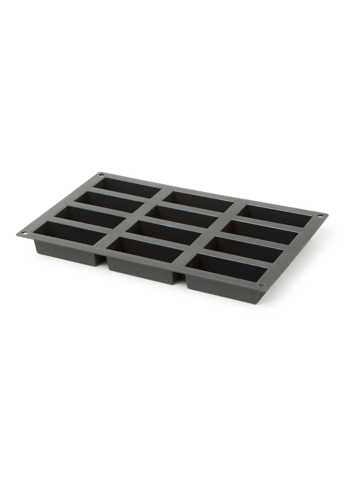 Patisse Starflex mini cakevorm 12 vaks - voorkant antraciet