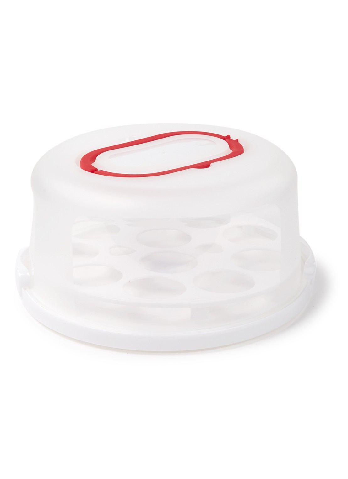 Patisse Taart- en cupcake doos 30 cm - voorkant 2 wit