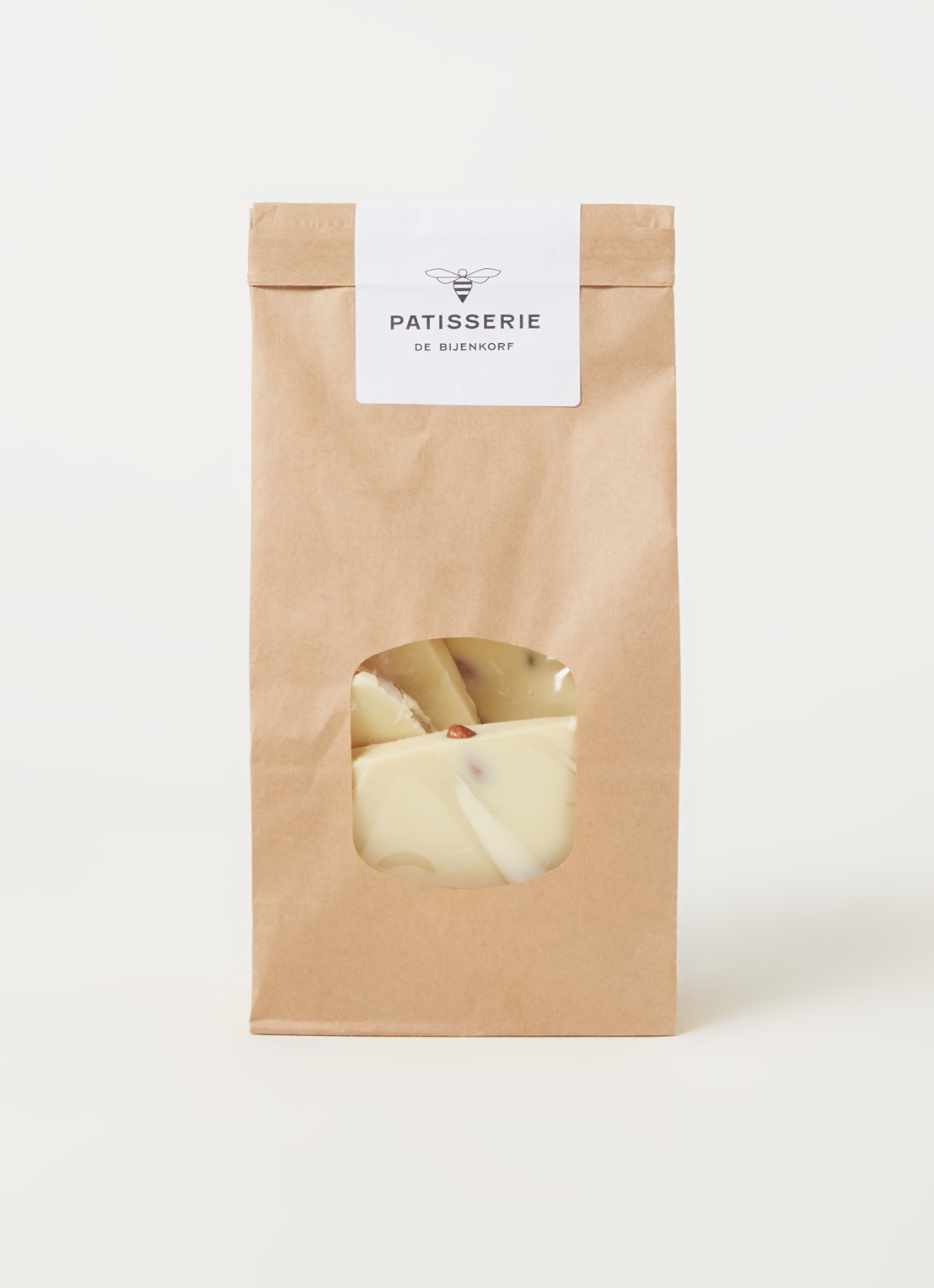 Patisserie de Bijenkorf Breukplaat chocolade met pistache 400 gram  - voorkant 2 undefined