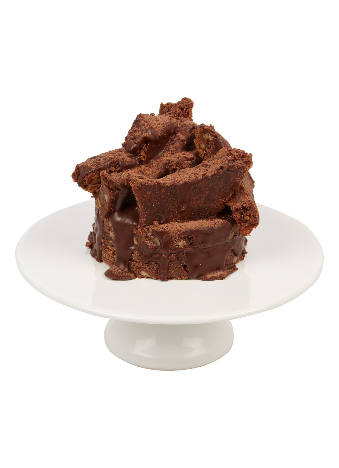 Patisserie de Bijenkorf Brownietaart  - voorkant undefined