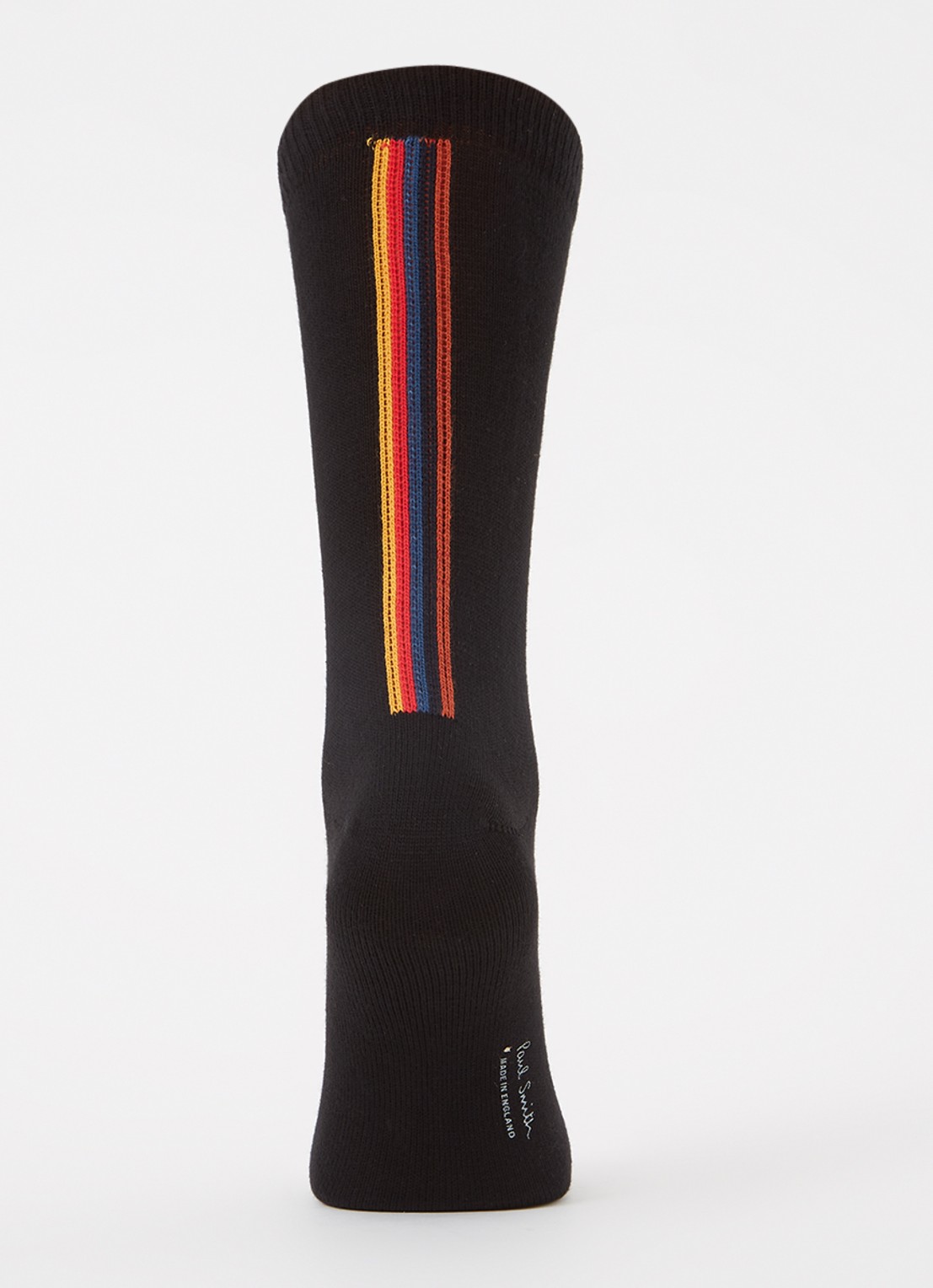 Paul Smith Artist sokken met streepprint - voorkant 2 zwart
