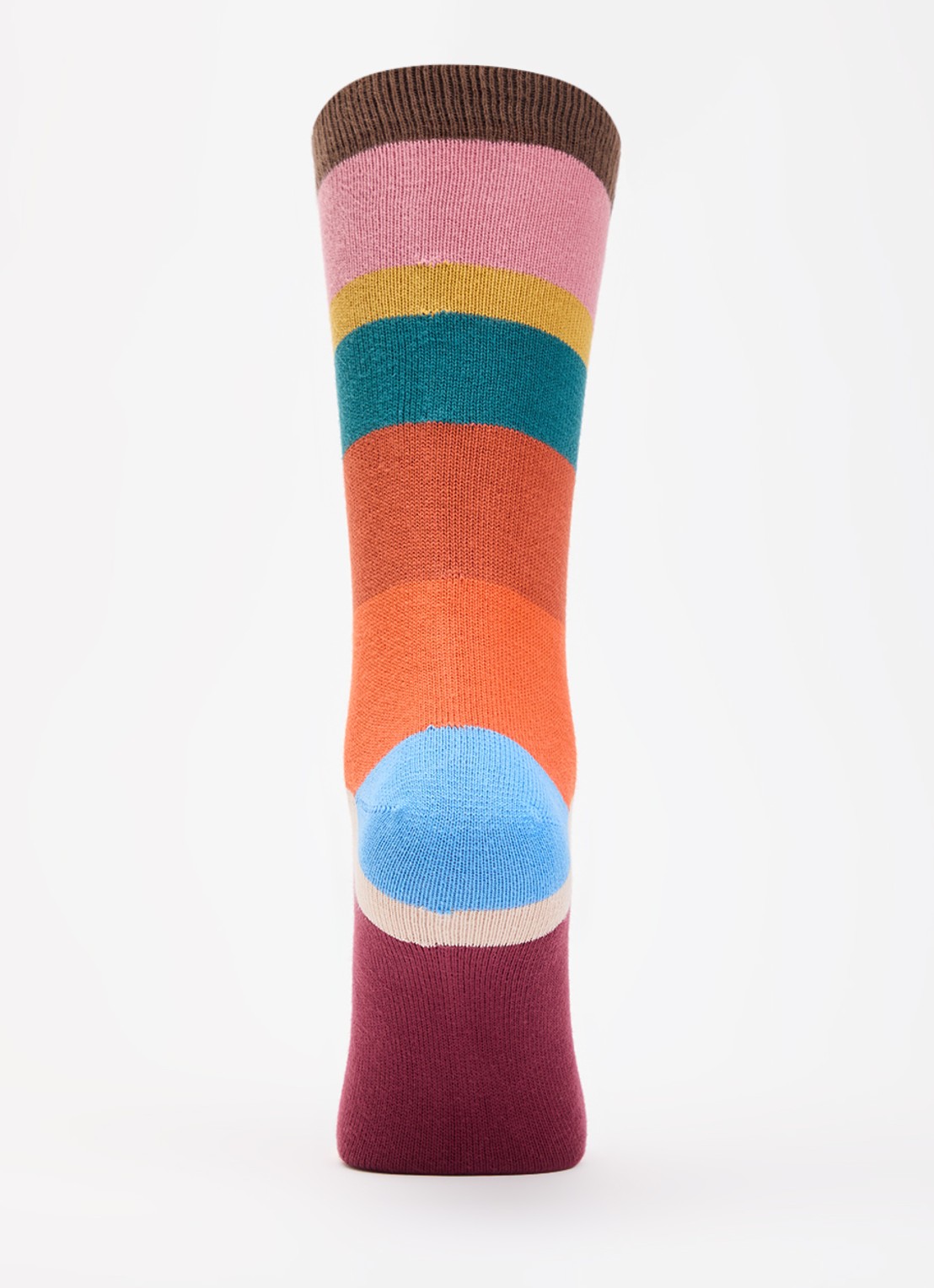 Paul Smith Bold Stripe ribgebreide sokken in katoenblend - voorkant 2 multicolor