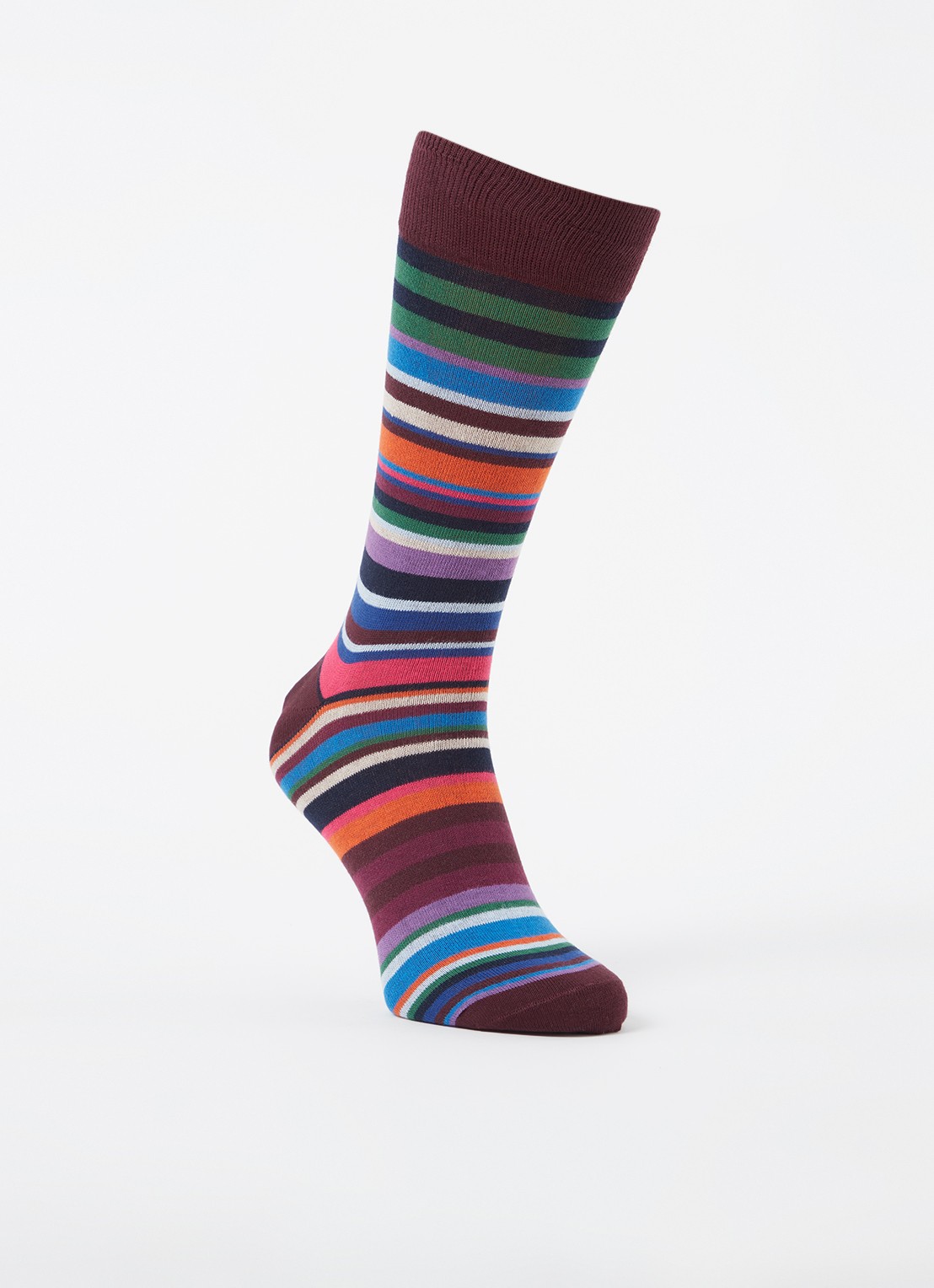 Paul Smith Curtis sokken in katoenblend - voorkant 2 bruin