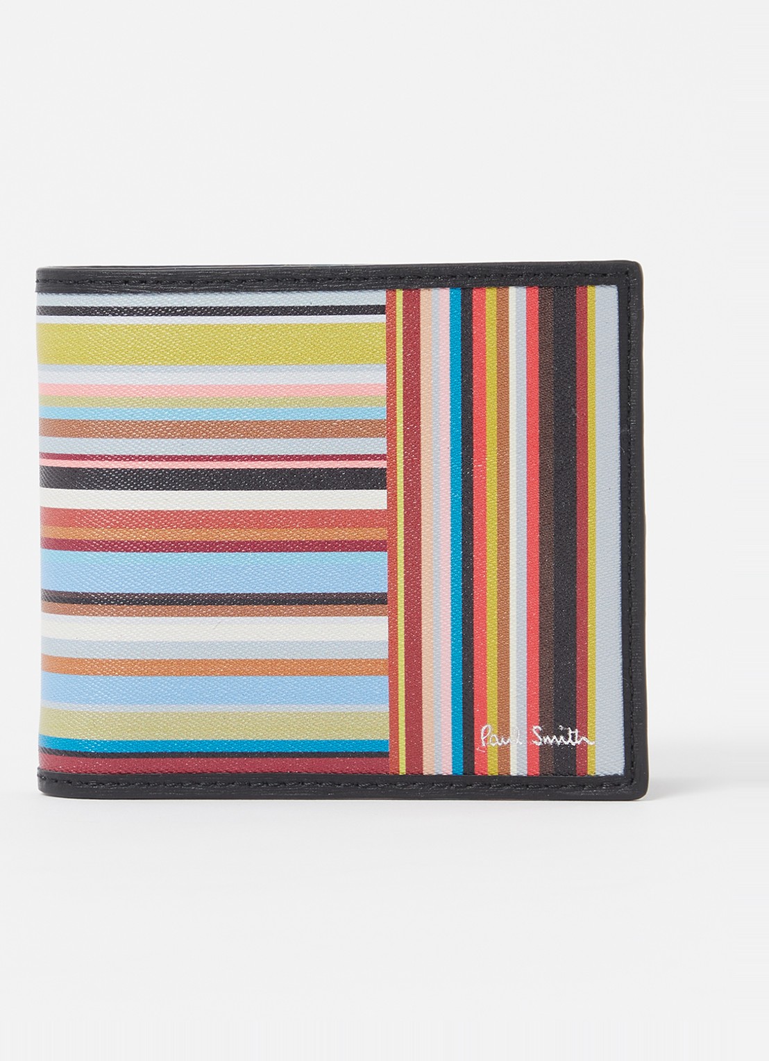 Paul Smith Portemonnee van leer - voorkant zwart