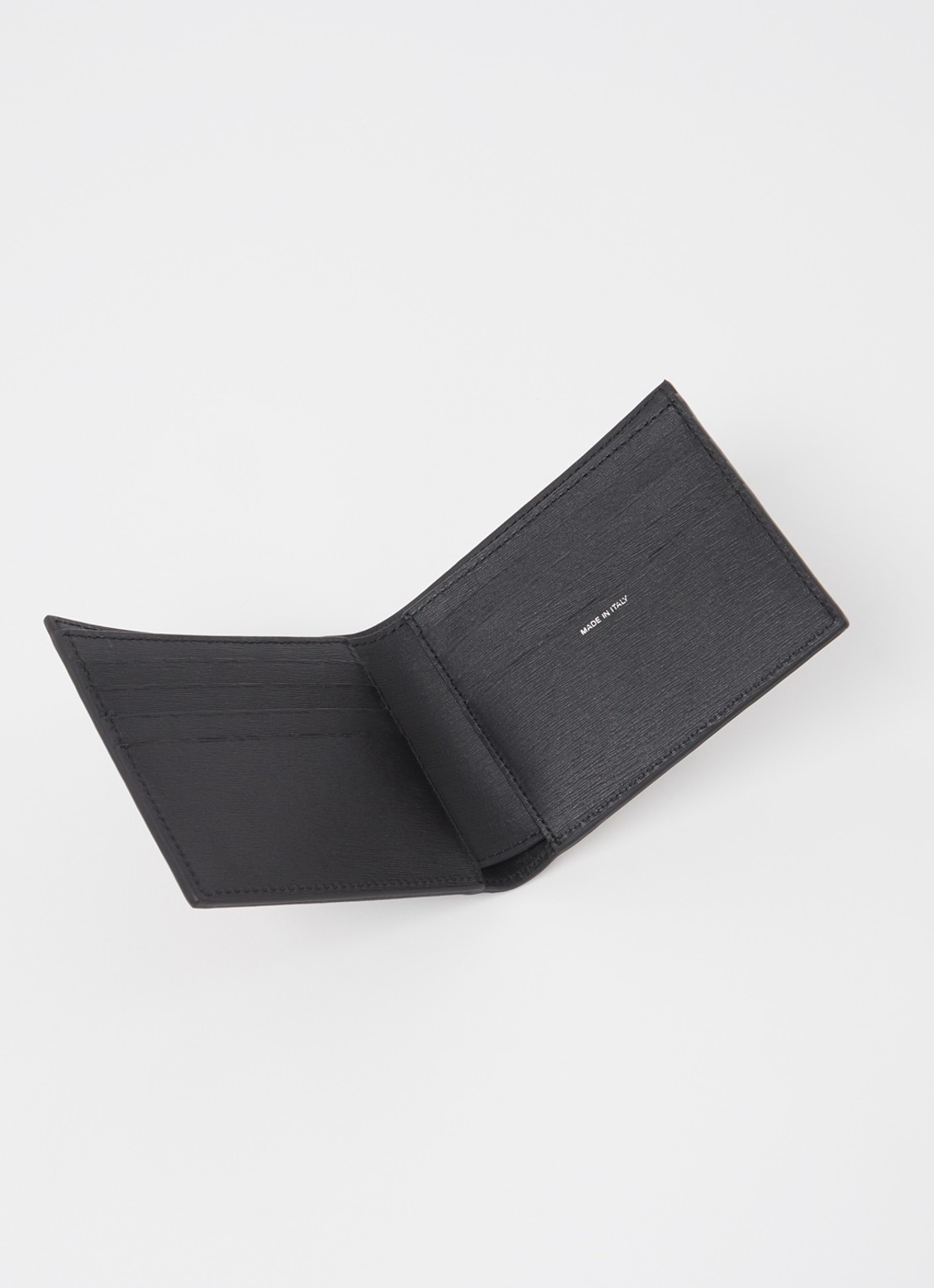 Paul Smith Portemonnee van leer - voorkant 2 zwart