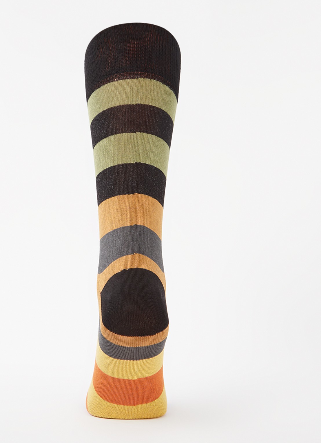 Paul Smith Sokken met streepprint - voorkant 3 zwart