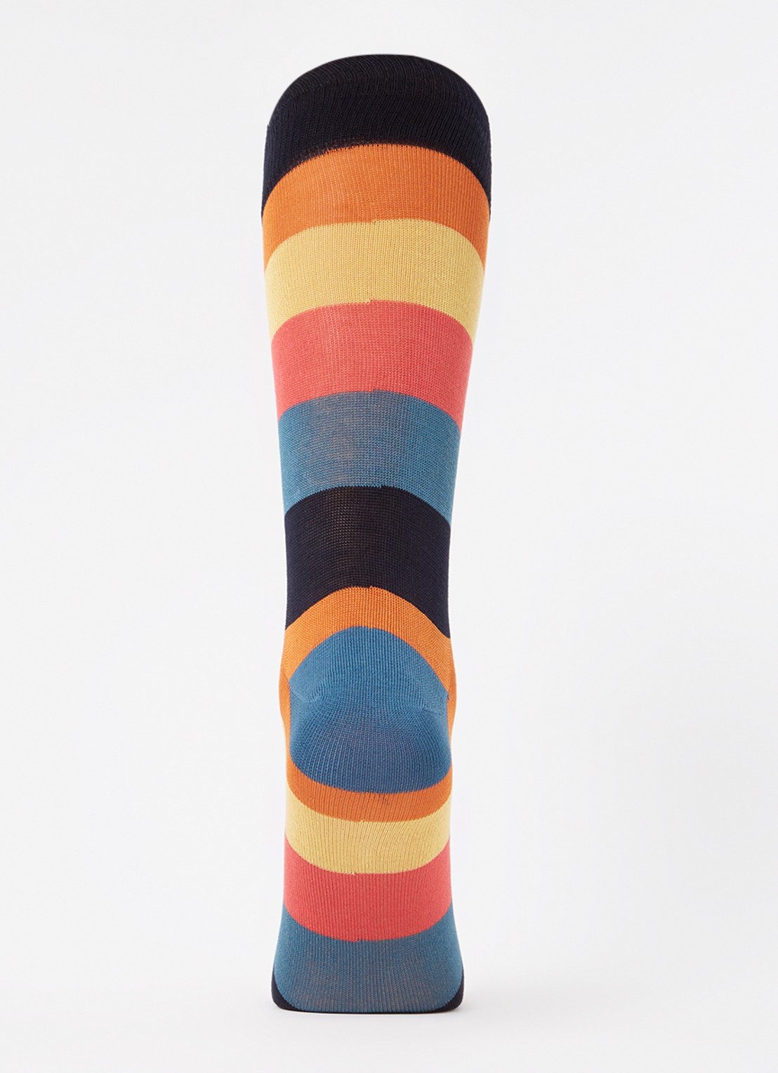 Paul Smith Sokken met streepprint  - voorkant 3 geel