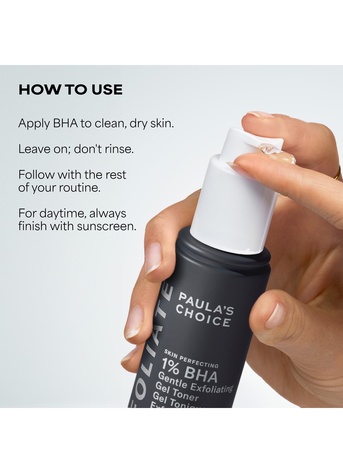 Paula's Choice 1% BHA Gentle Exfoliating Gel Toner - exfoliant - detail 3 undefined