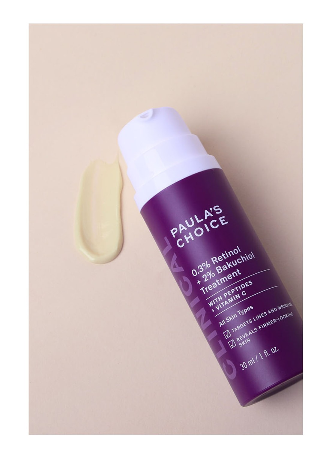 Paula's Choice Clinical 0,3% Retinol + 2% Bakuchiol Treatment - dag- & nachtcrème - detail 2 undefined