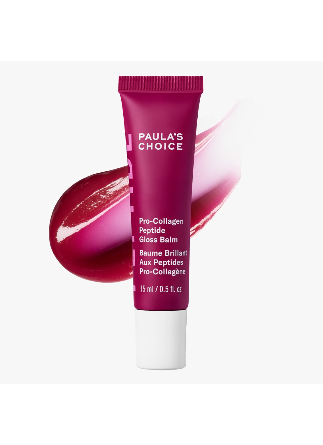 Paula's Choice Pro-Collagen Peptide Gloss Balm - lipgloss - voorkant 4 deep plum