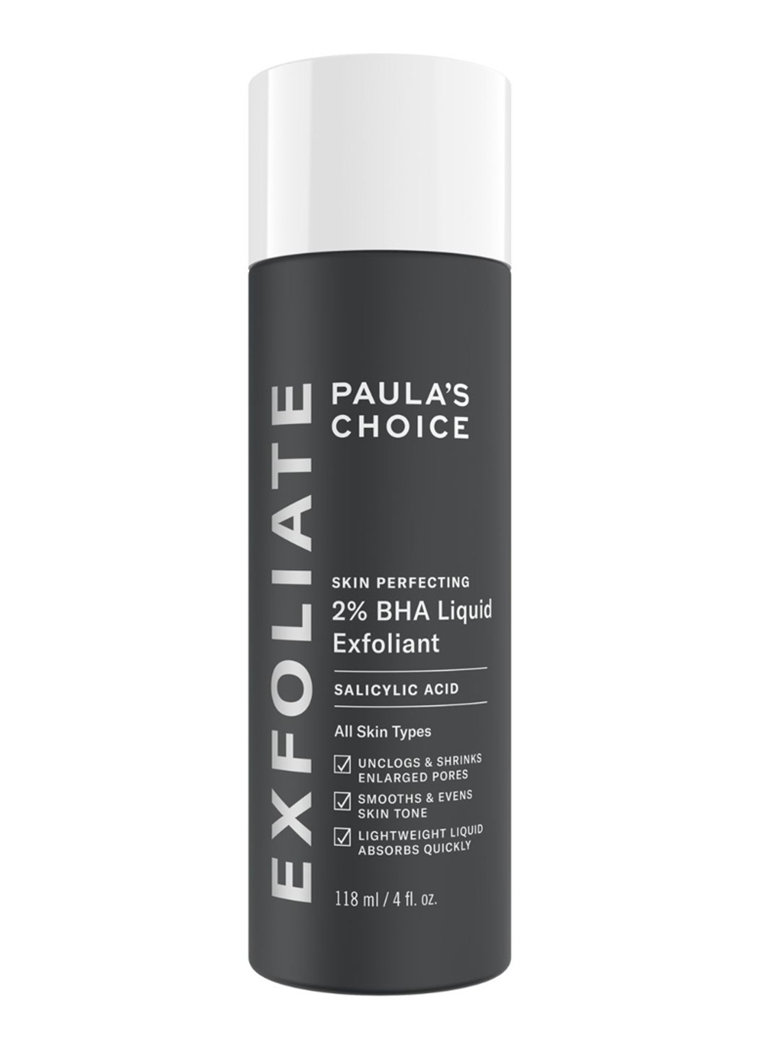 Paula's Choice Skin Perfecting 2% BHA Liquid Exfoliant - exfoliant - voorkant 4 undefined