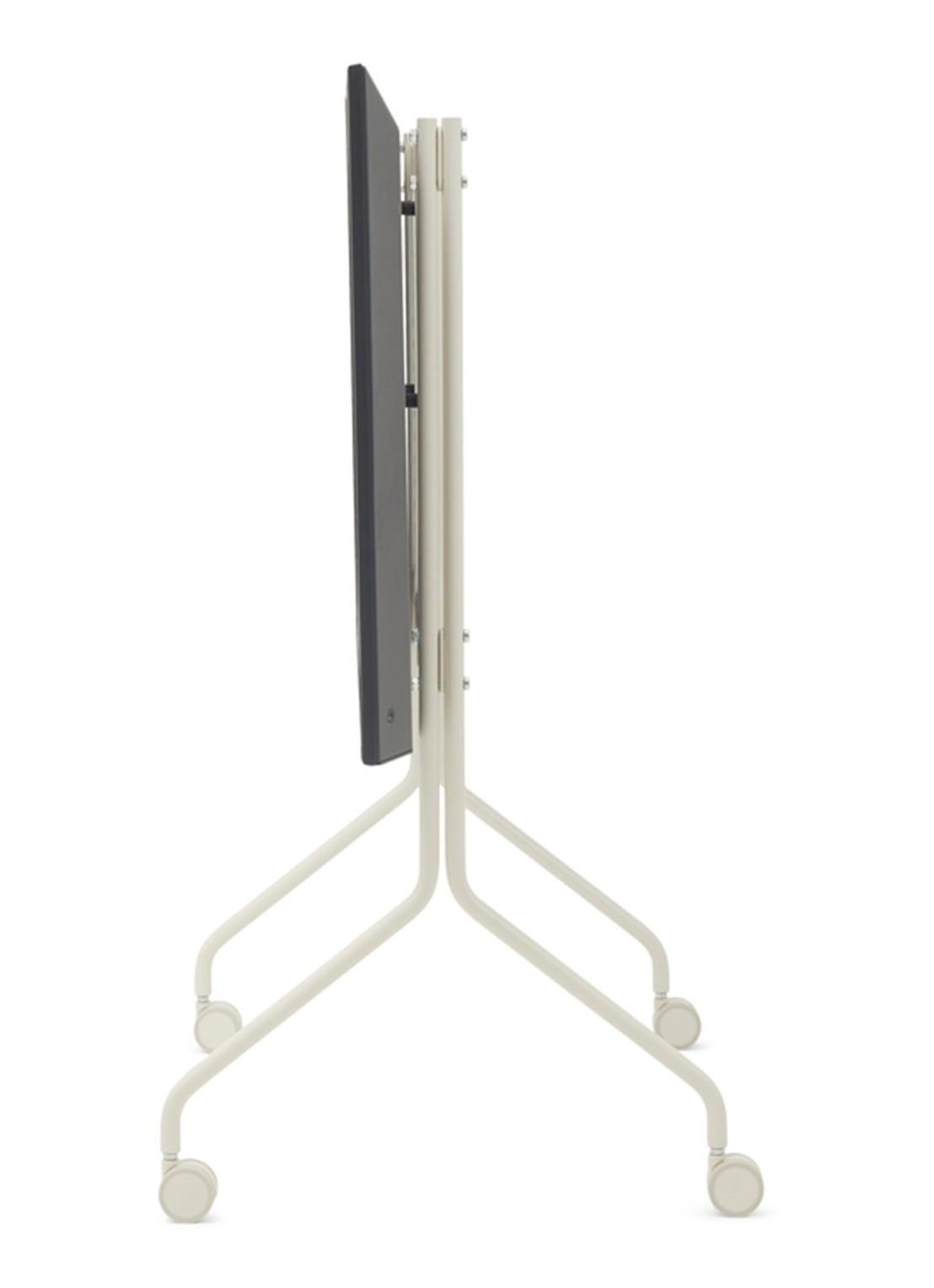 Pedestal Moon Rollin' TV standaard 107 cm - detail 3 ivoor