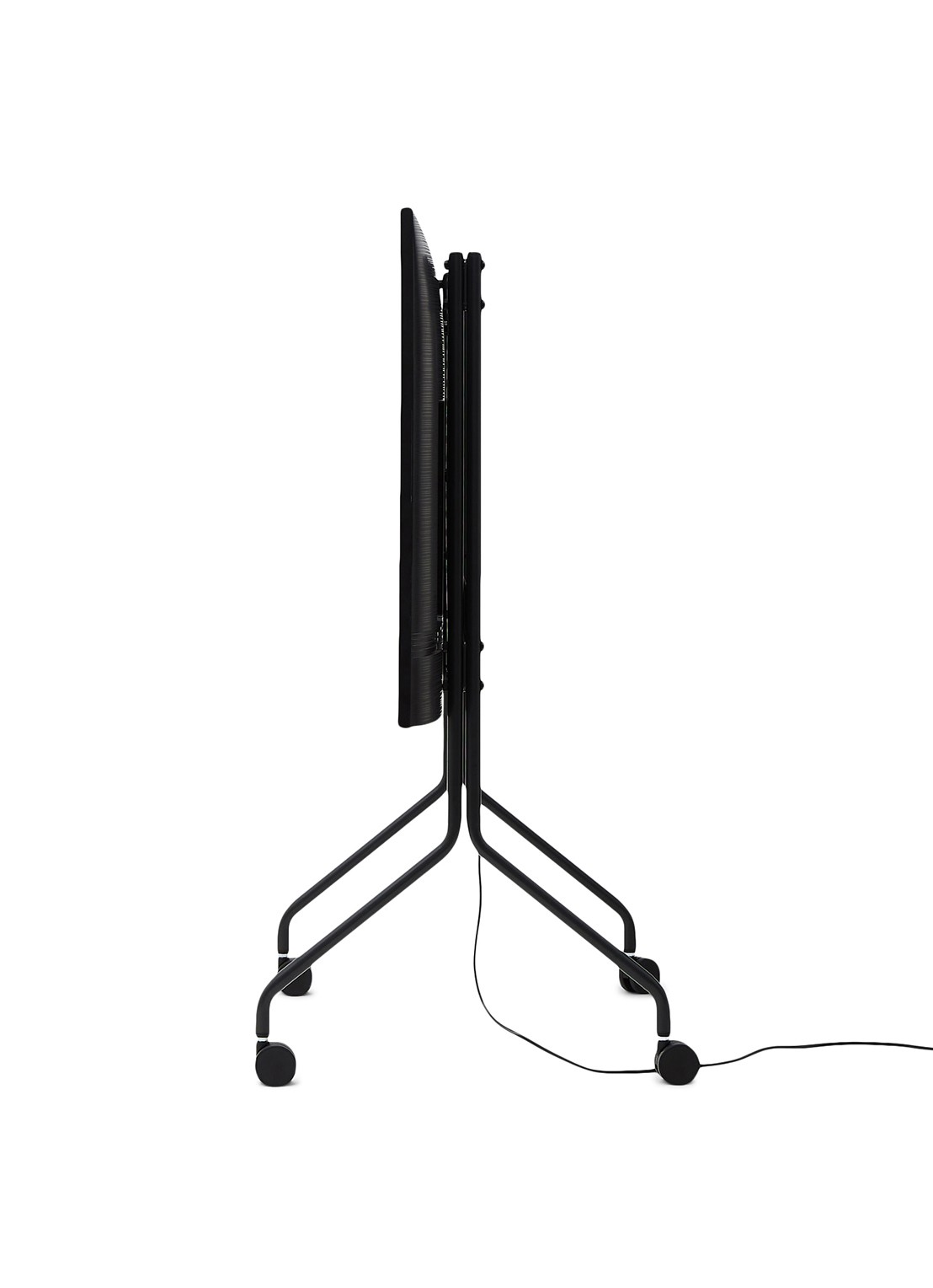 Pedestal Moon Rollin' TV standaard 107 cm - detail zwart
