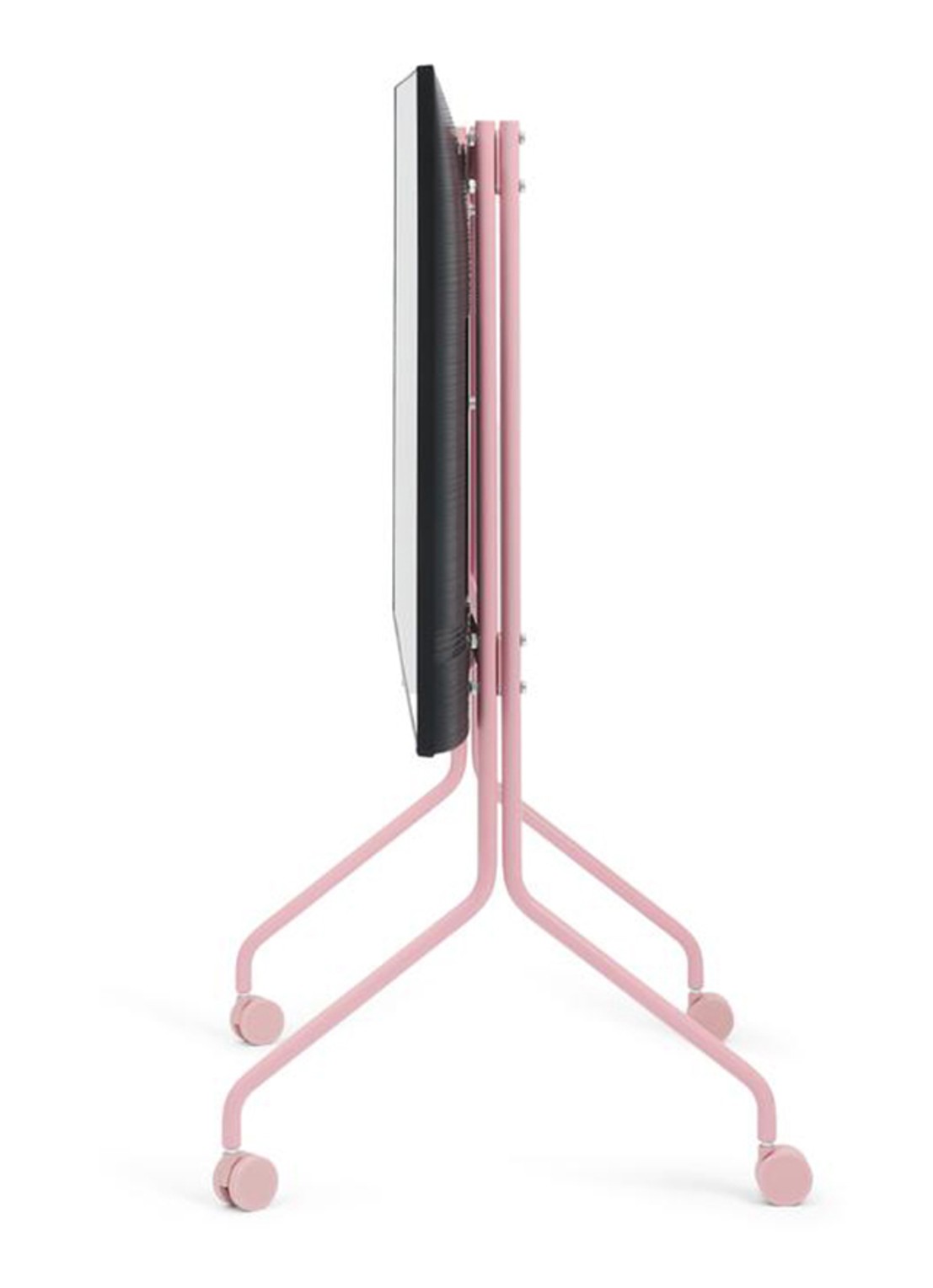 Pedestal Moon Rollin' TV standaard 107 cm - detail roze