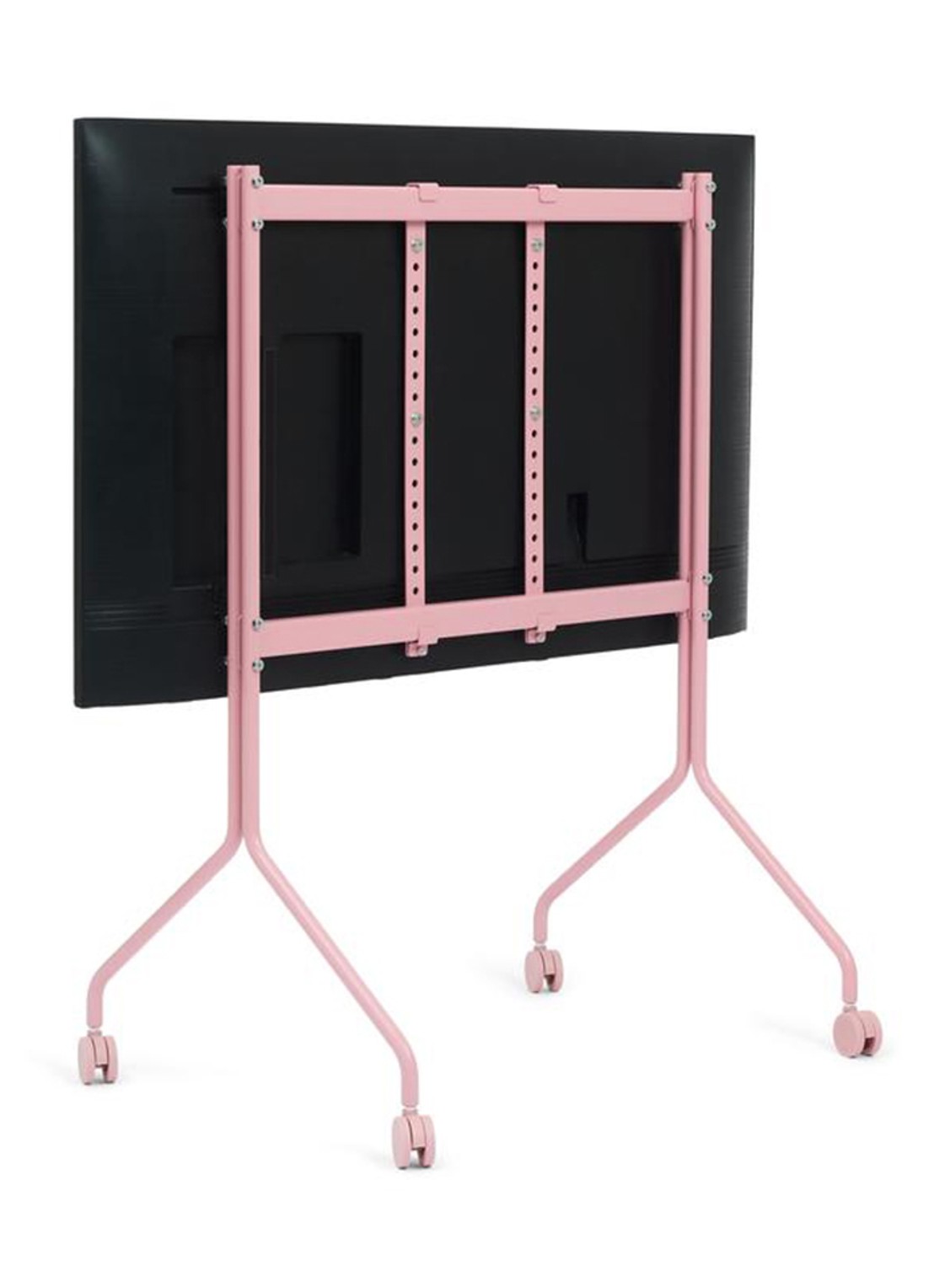 Pedestal Moon Rollin' TV standaard 107 cm - detail 2 roze