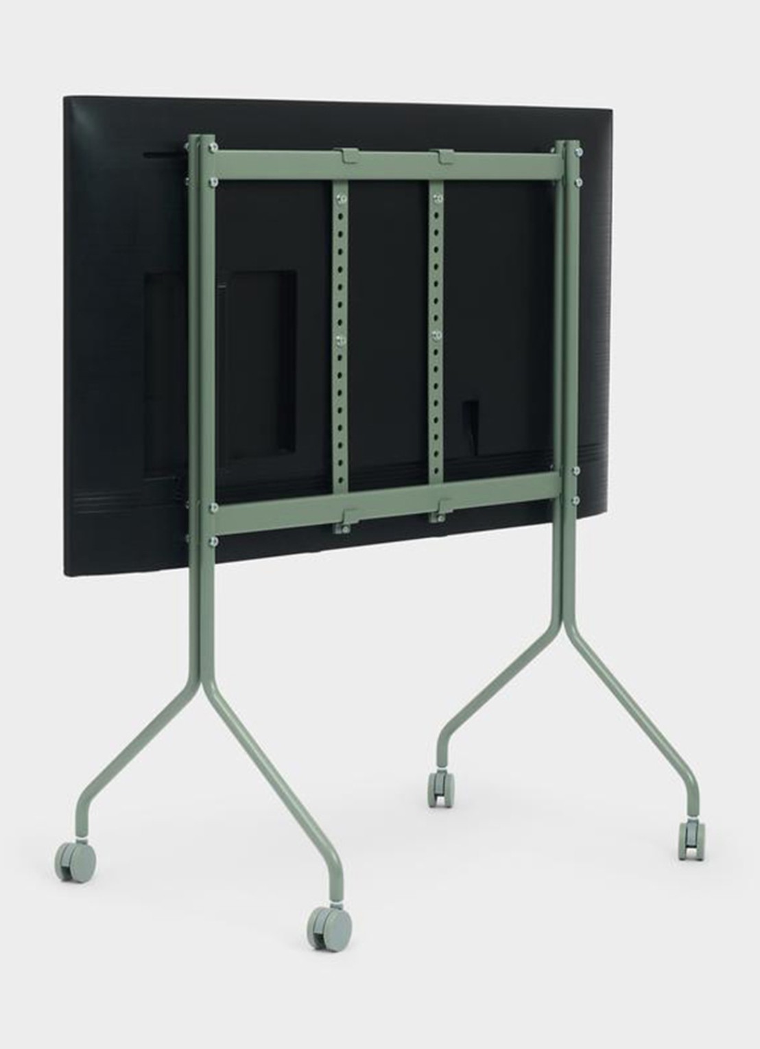 Pedestal Moon Rollin' TV standaard 107 cm - detail 2 mosgroen