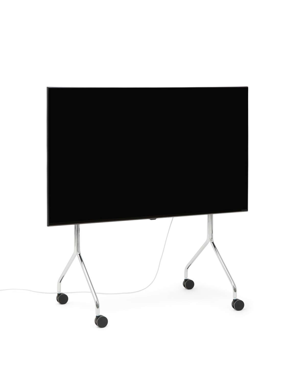 Pedestal Moon Rollin' TV standaard 107 cm - voorkant 6 metallic