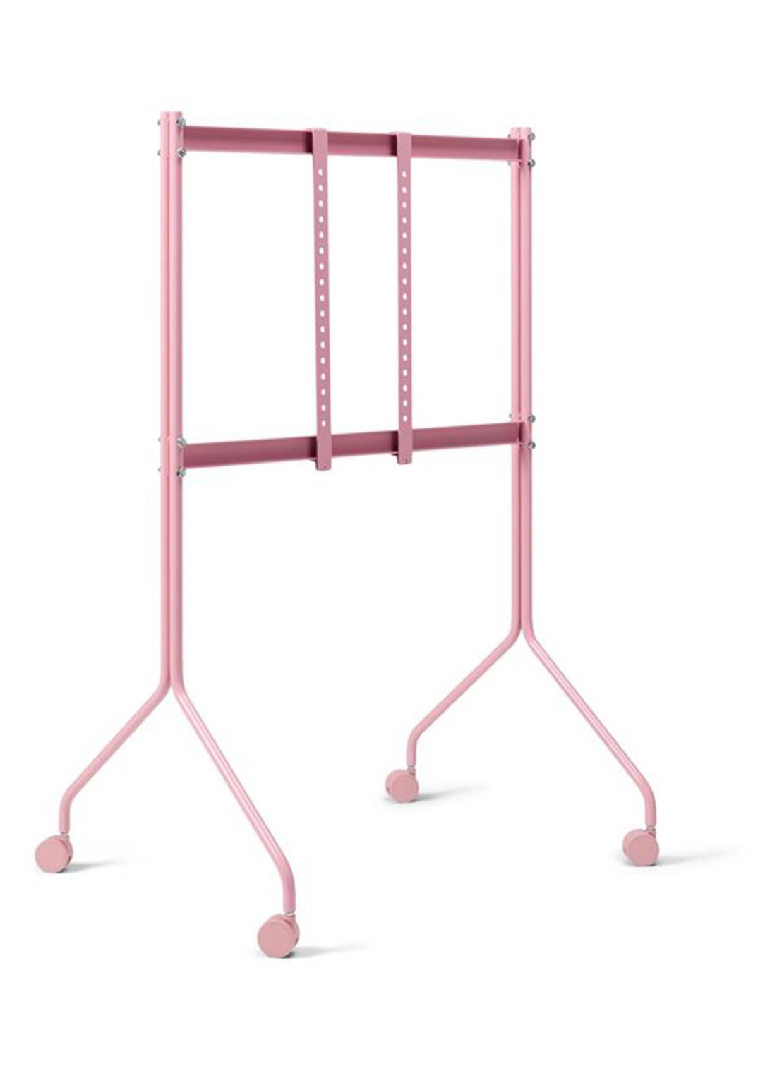 Pedestal Moon Rollin' TV standaard 121 cm - achterkant roze