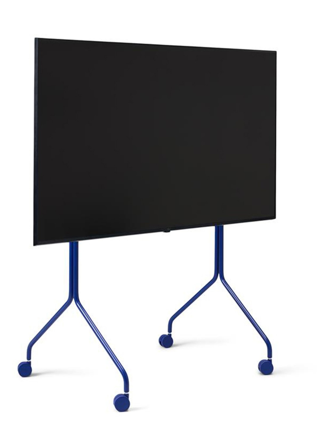 Pedestal Moon Rollin' TV standaard 121 cm - voorkant 2 blauw