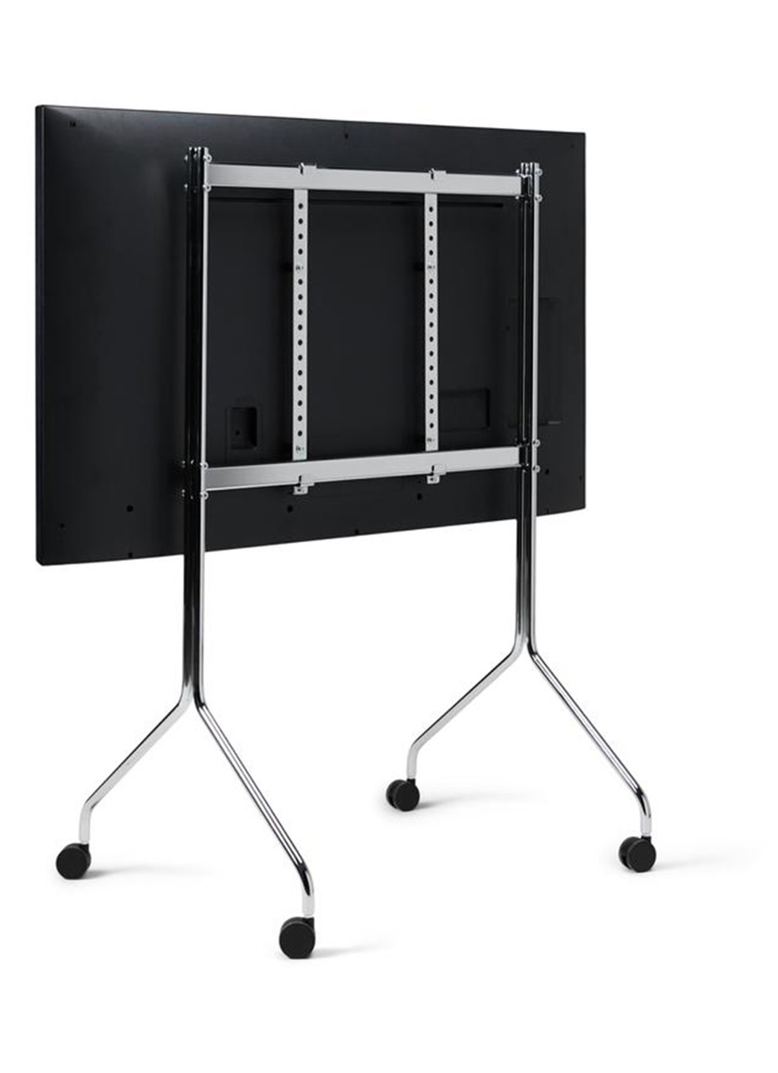 Pedestal Moon Rollin' TV standaard 121 cm - achterkant zilver