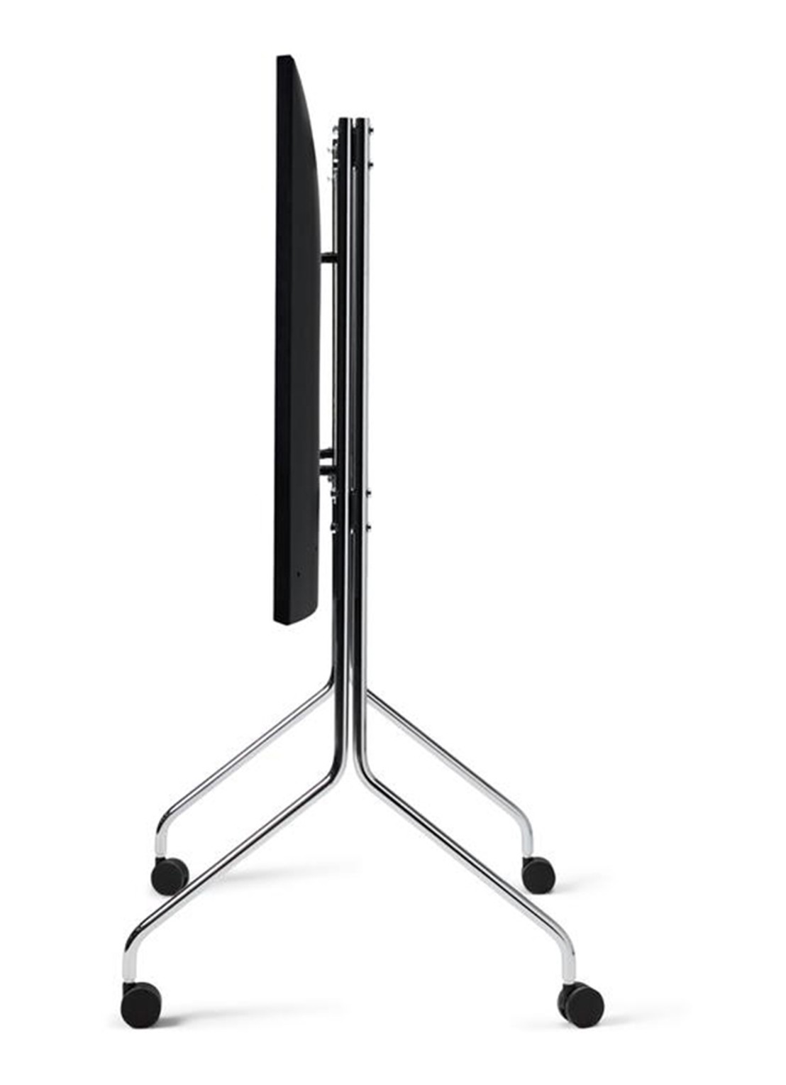 Pedestal Moon Rollin' TV standaard 121 cm - detail 4 zilver