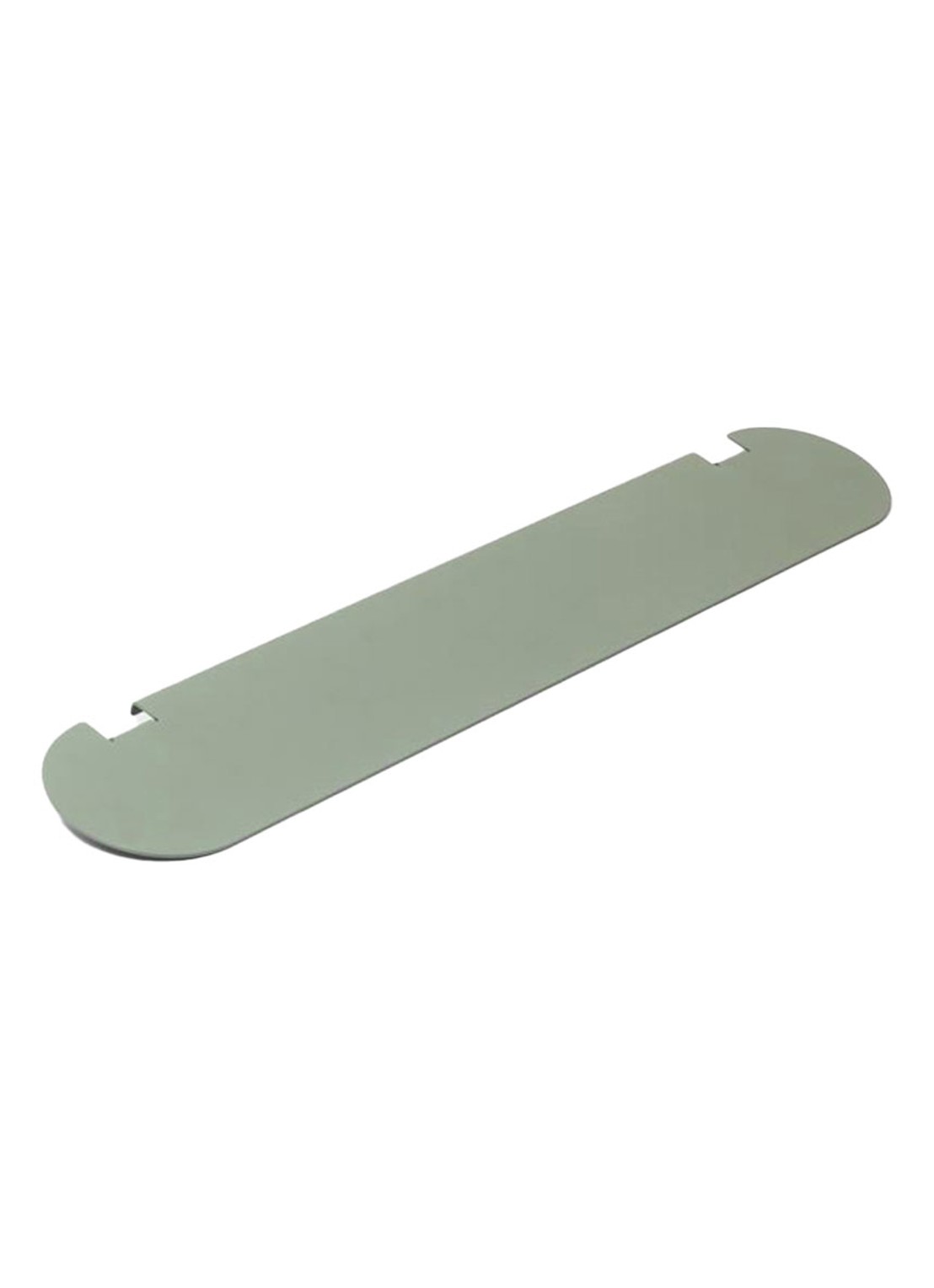 Pedestal Pipe plank voor TV standaard 99 cm - voorkant mosgroen