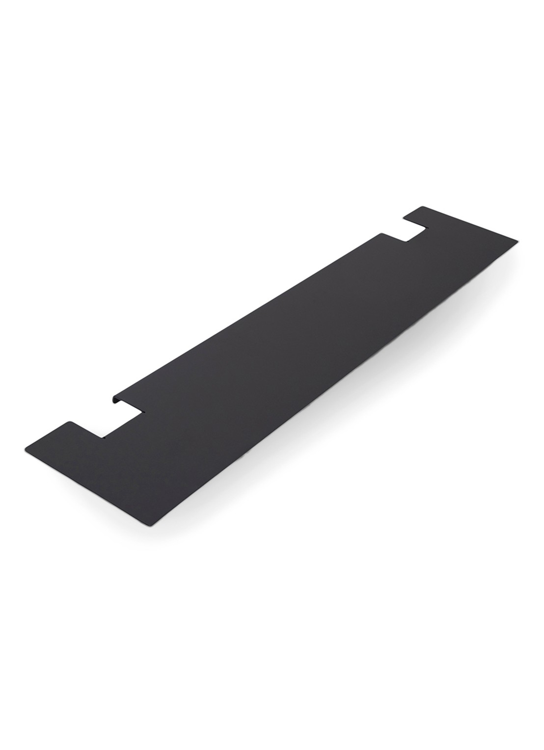 Pedestal Pipe plank voor TV standaard 99 cm - voorkant zwart