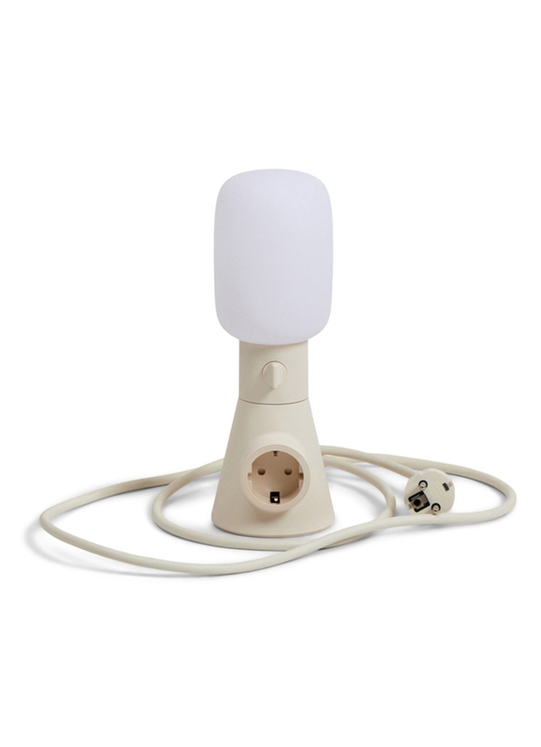 Pedestal Plug-in vloerlamp - detail 3 ivoor