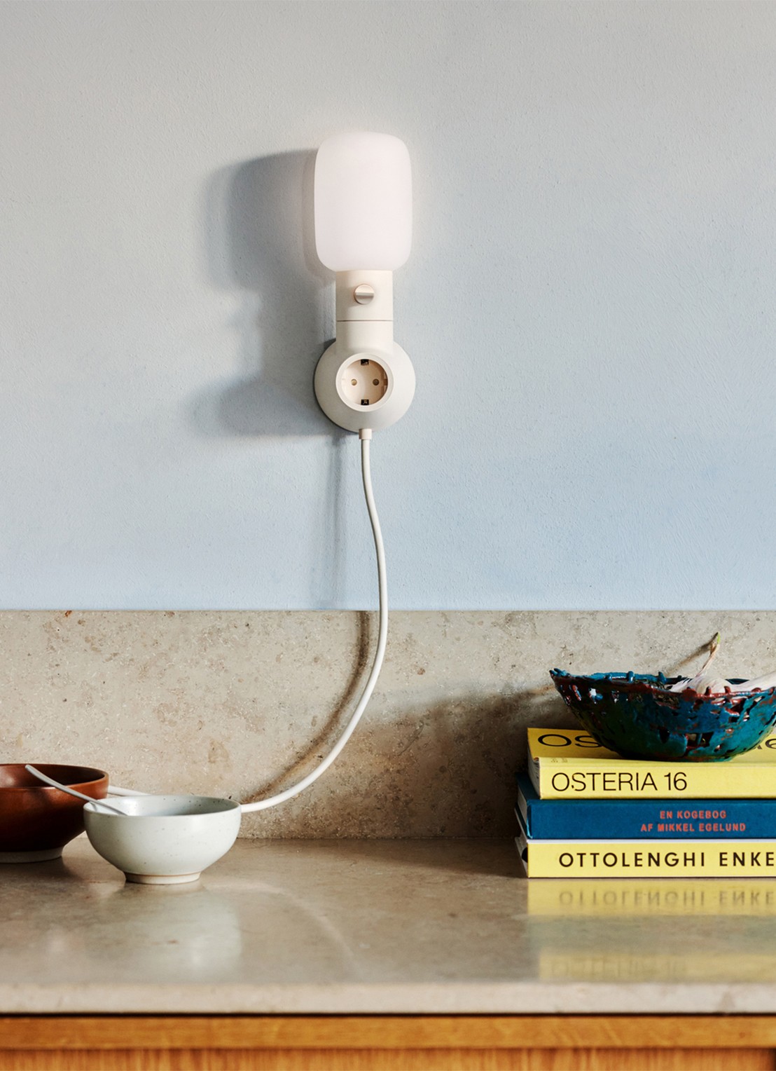 Pedestal Plug-in vloerlamp - detail 7 ivoor