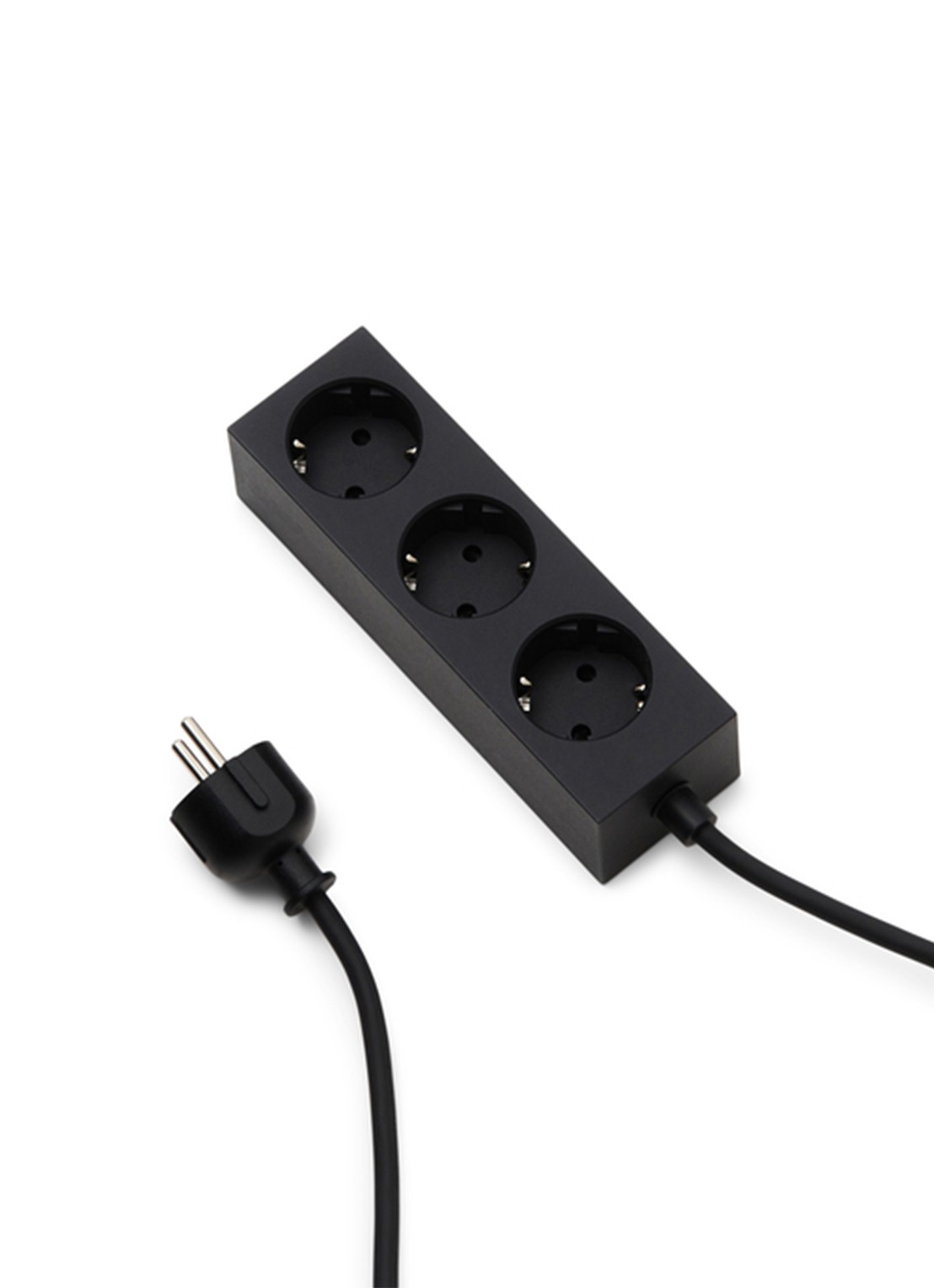 Pedestal Power Bar stekkerdoos 2 meter - detail 4 zwart