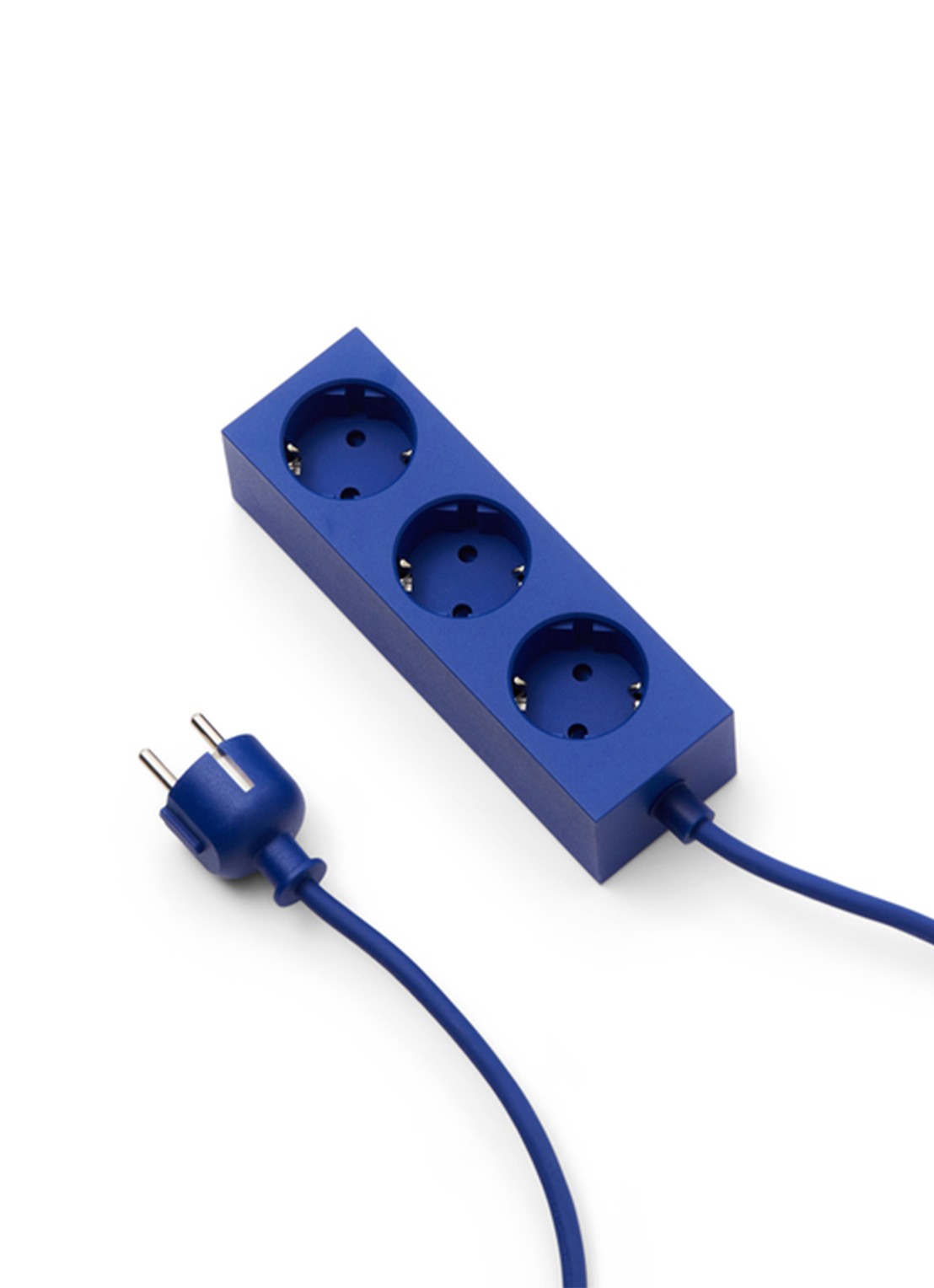Pedestal Power Bar stekkerdoos 2 meter - detail blauw