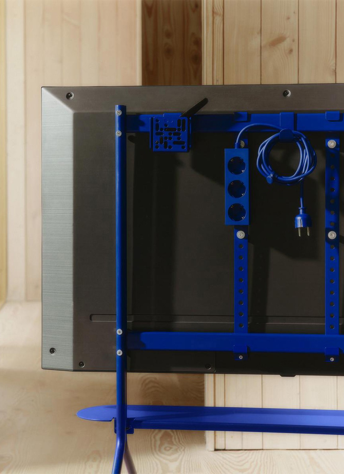 Pedestal Power Bar stekkerdoos 5 meter - detail 7 blauw