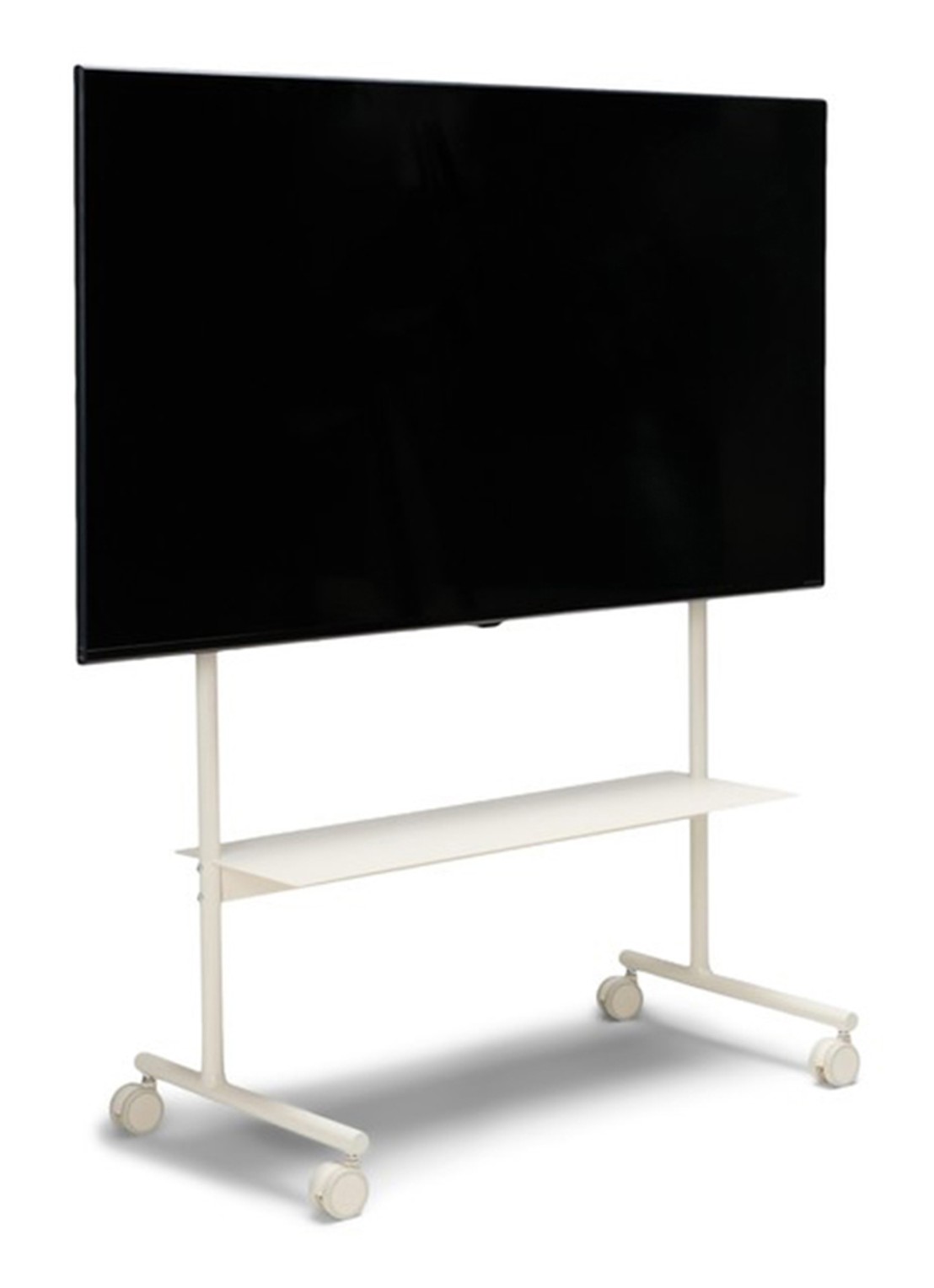 Pedestal Rover TV standaard 110 cm - voorkant 3 gebroken wit