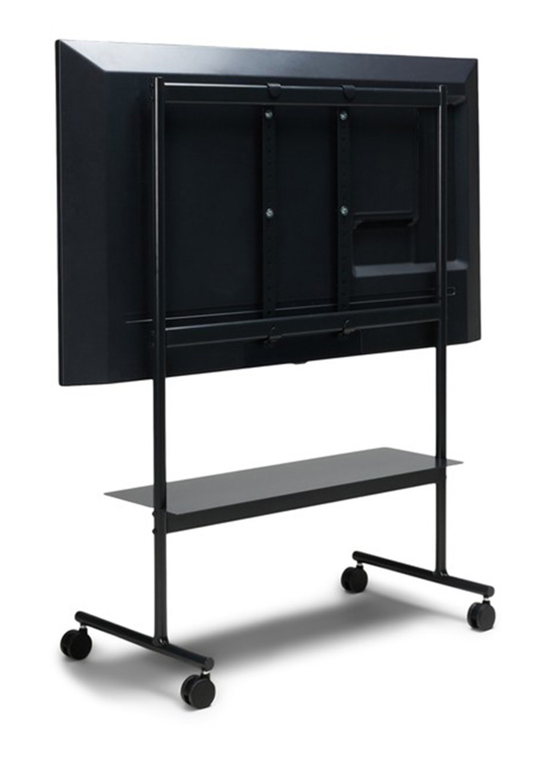 Pedestal Rover TV standaard 110 cm - voorkant 3 zwart