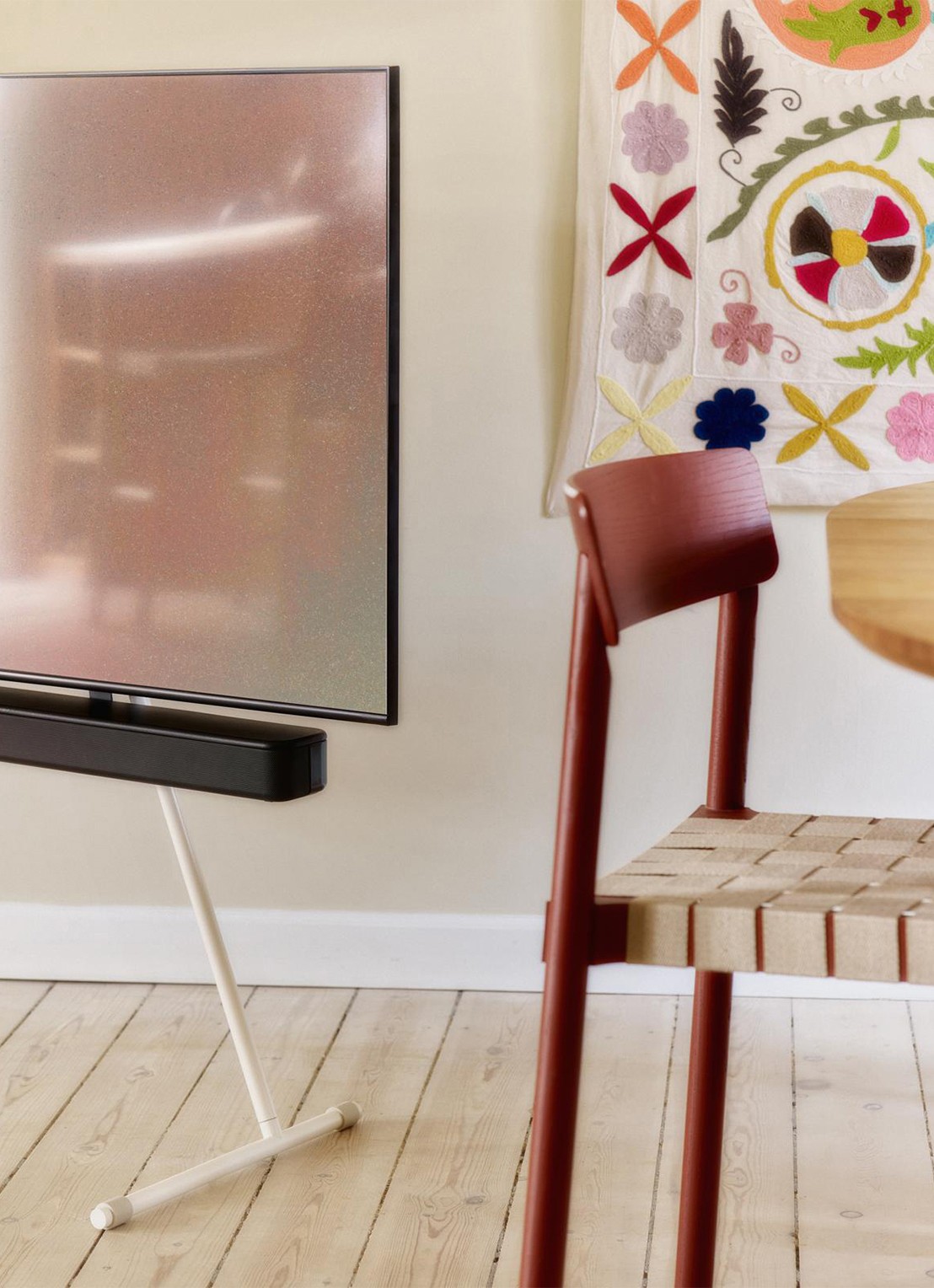 Pedestal Viva TV standaard 102 cm - detail 5 ivoor
