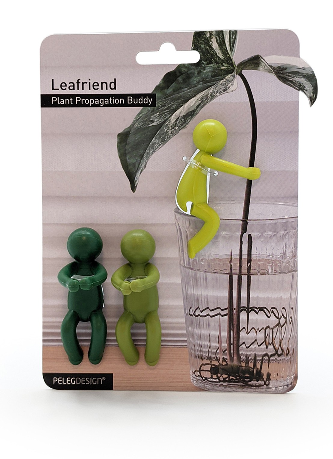 Peleg Design Leafriend stekjeshouder  - voorkant 7 groen