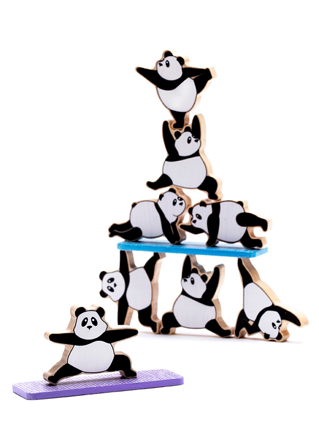Peleg Design Zen Panda balansspel  - detail 5 wit