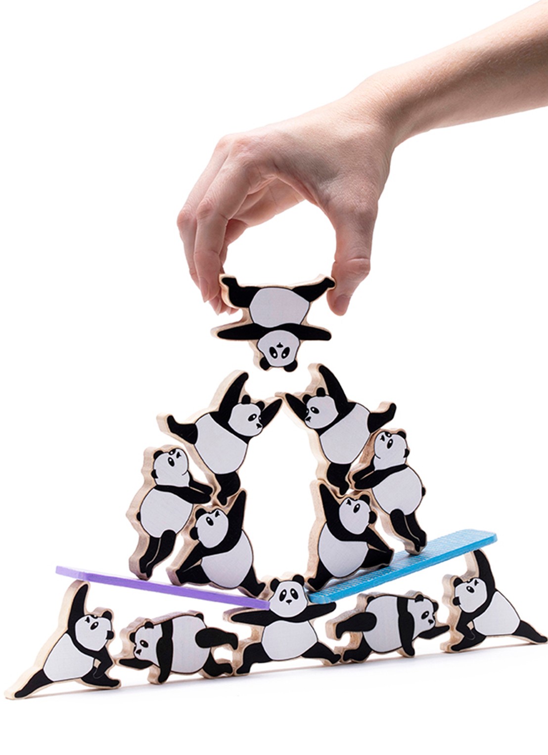 Peleg Design Zen Panda balansspel  - detail 6 wit