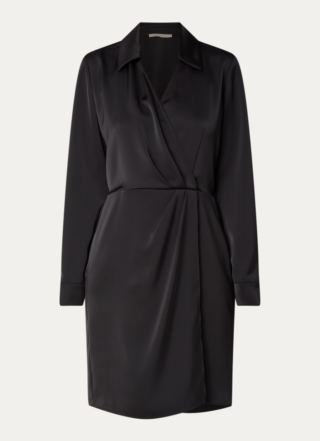 Pennyblack Doge mini tuniekjurk van satijn - voorkant zwart