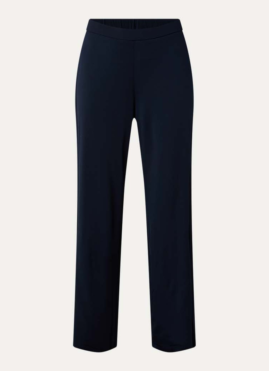 Pennyblack Gattini high waist loose fit pantalon - voorkant 2 donkerblauw
