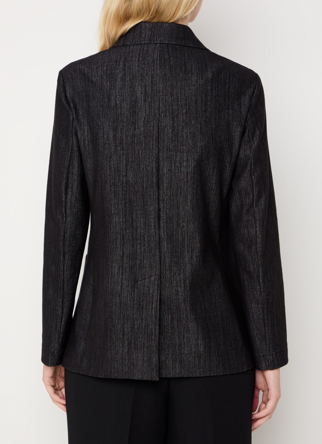Pennyblack Iliade double-breasted blazer met opgestikte zakken - achterkant 3 zwart