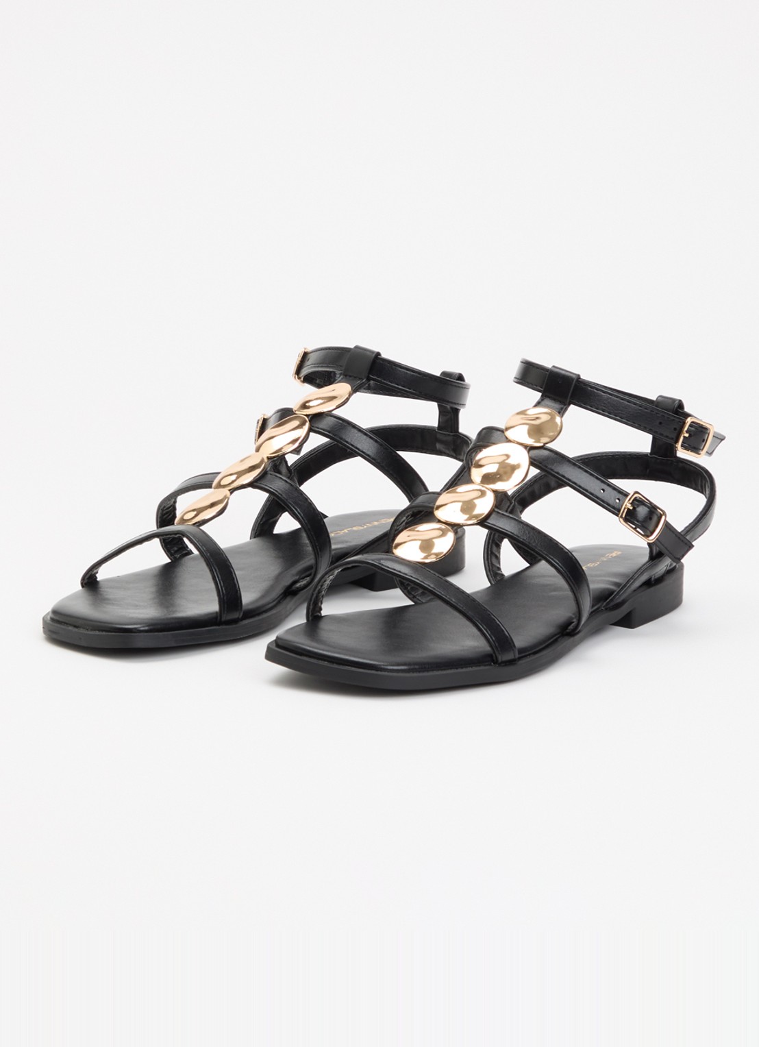 Pennyblack Sandaal met applicatie - detail 5 zwart